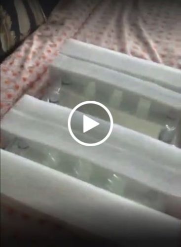 Customer video review of Hollywood Mirror Large "Angel"