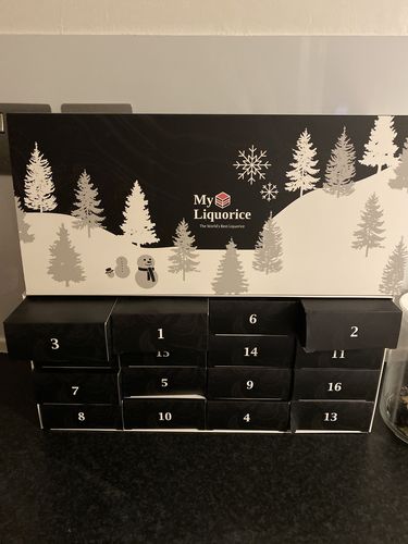 Customer photo review of My Liquorice Advent Calender PRE-ORDER