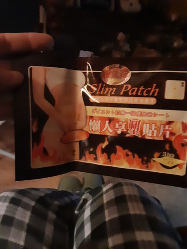 Customer photo review of Navel Sticker Slim Weight Loss Burning Patch