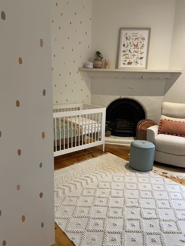 Customer photo review of 'Summer Bliss' Super Fun Dots Decal Set | 174 dots!