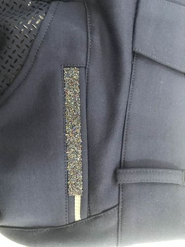 Customer photo review of HR Farm Full Seat Silicone Grip Star High Waist Riding  Equestrian Breeches