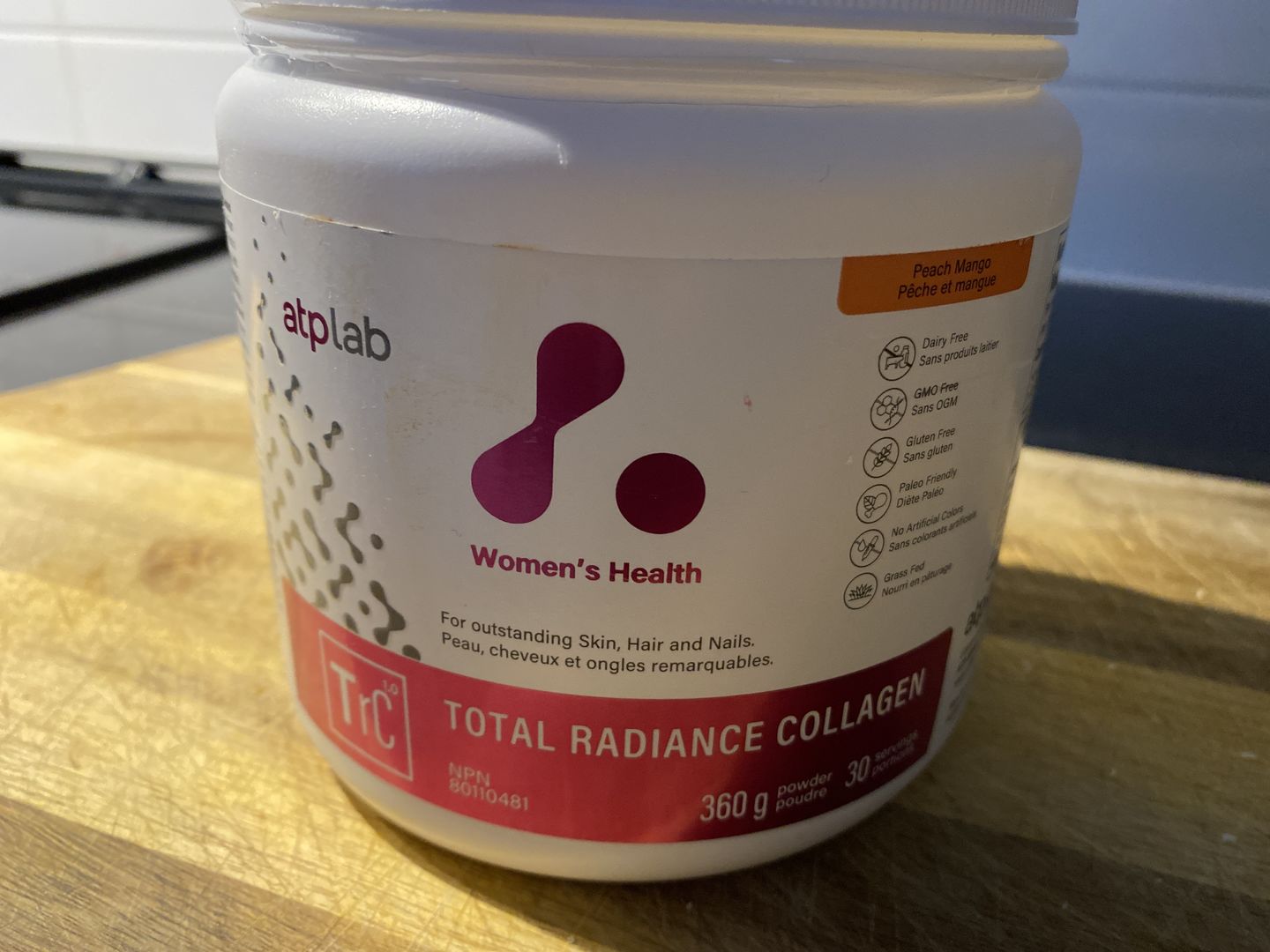 Customer photo review of ATP Lab - Total Radiance Collagen 360g