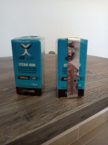 Customer photo review of Titan 400 | Testosterona, Drostanolona & Trembolona Enantato 400mg/ml 10ml