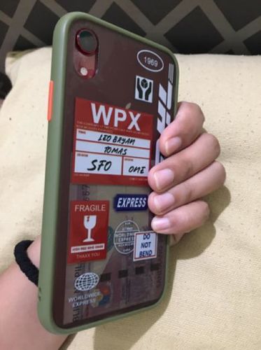 Customer photo review of DHL Express iPhone Case