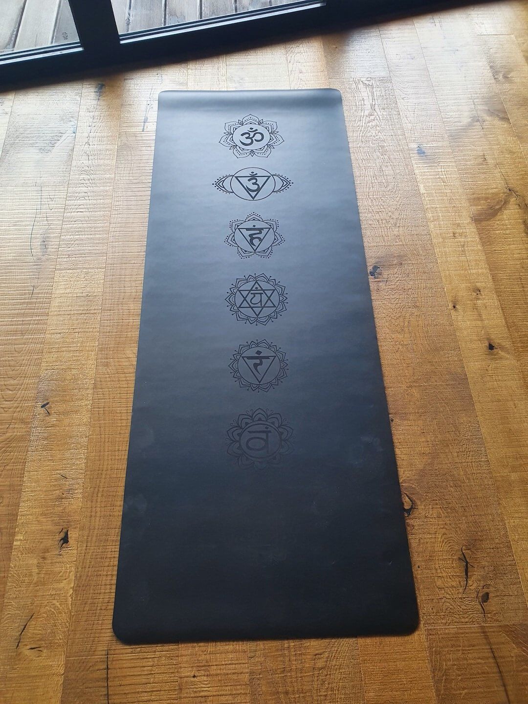 Customer photo review of Black Yoga Mat
