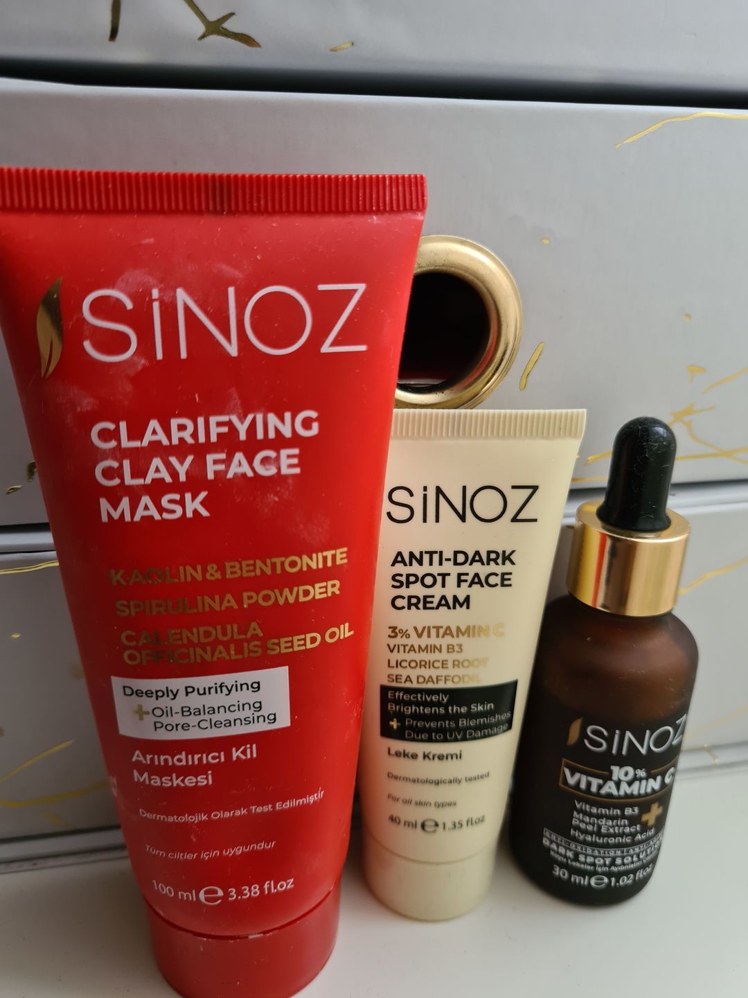 Customer photo review of Dark Spot Set