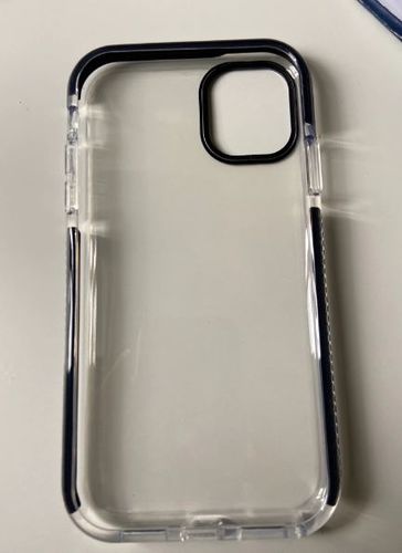 Customer photo review of Shockproof Transparent iPhone Case