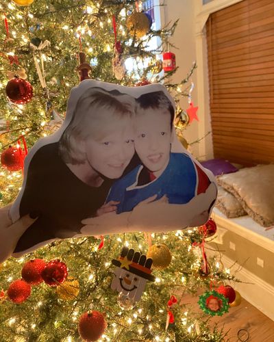 Customer photo review of Create A Custom Object Pillow