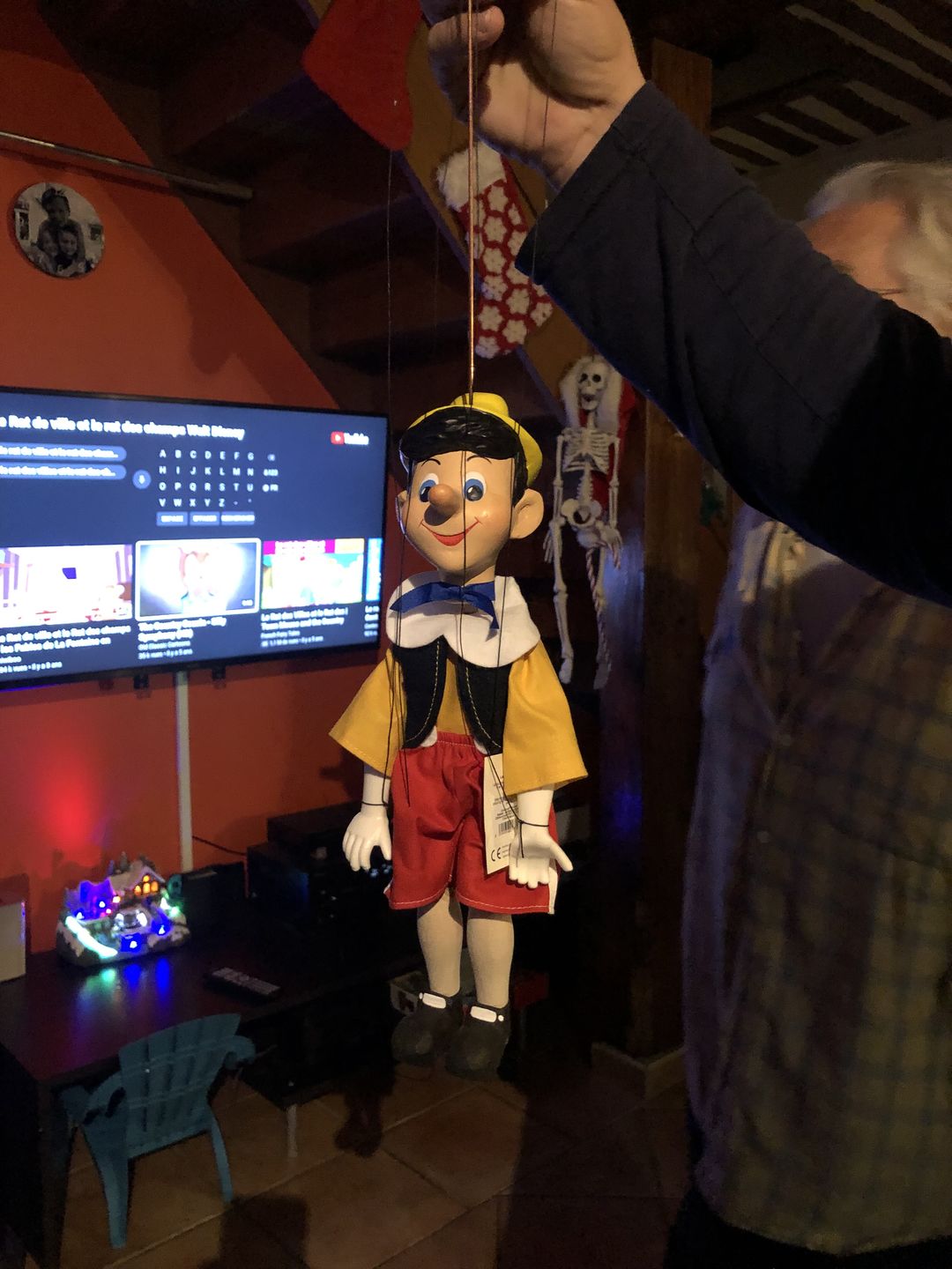 Customer photo review of Pinocchio Marionnette