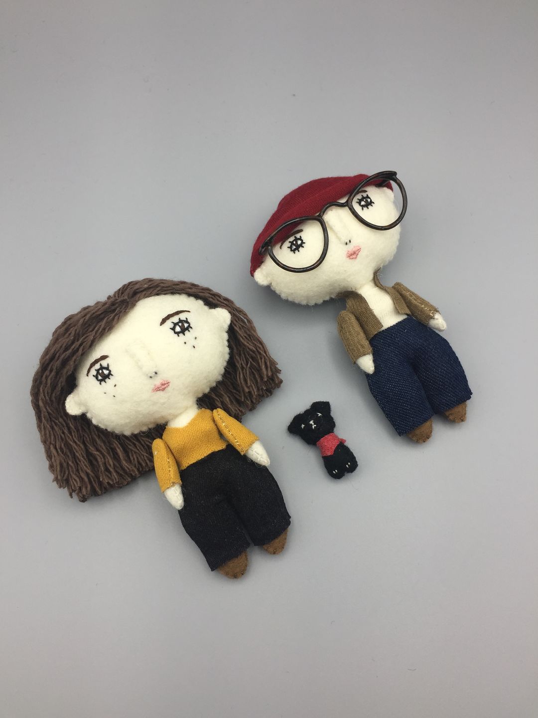 Customer photo review of 100% Wool Craft Felt By Yard