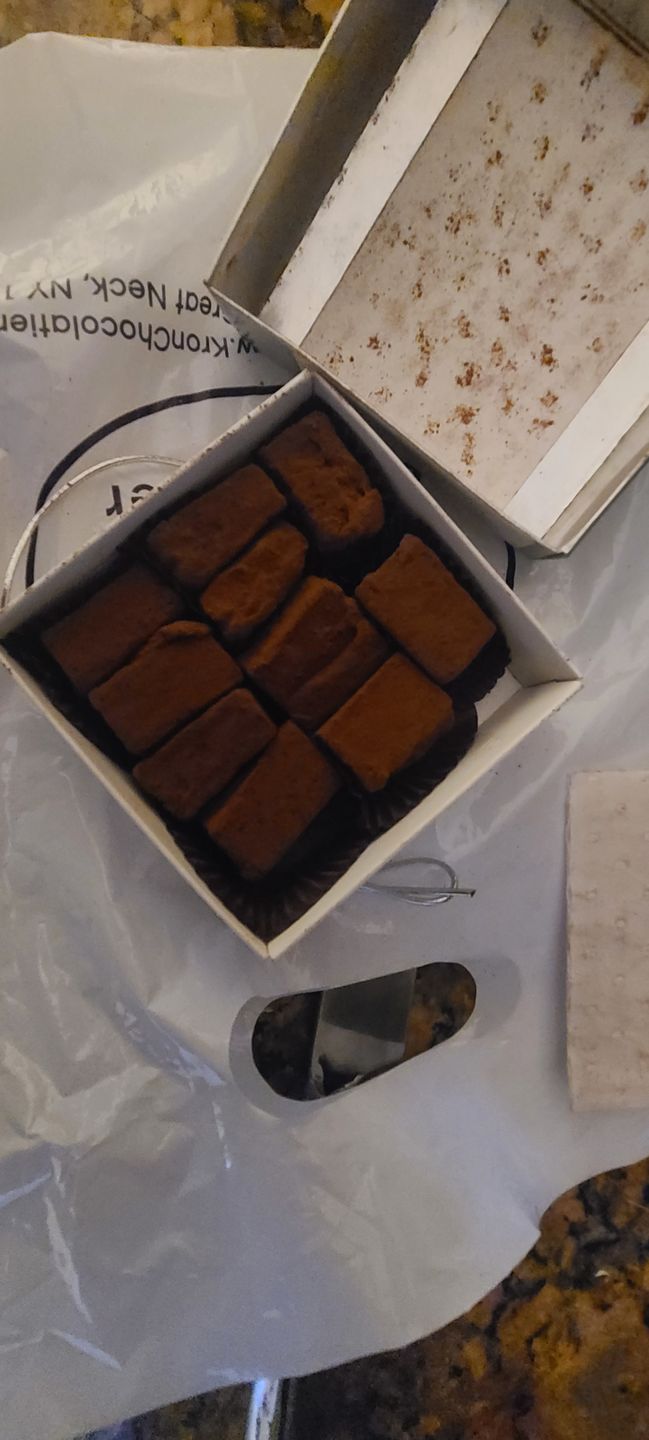 Customer photo review of Budapest Truffles
