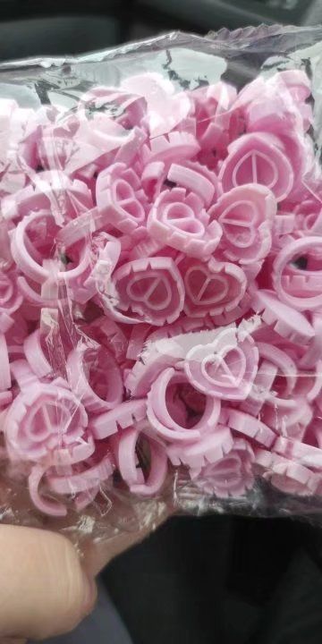 Customer photo review of 100PC Heart-Shaped Ring Cup