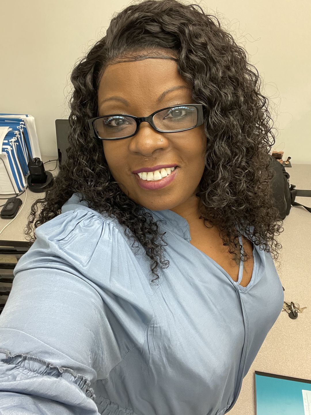 Customer photo review of Loose Deep Wave Human Hair 13x6 Lace Front Wig AFS63