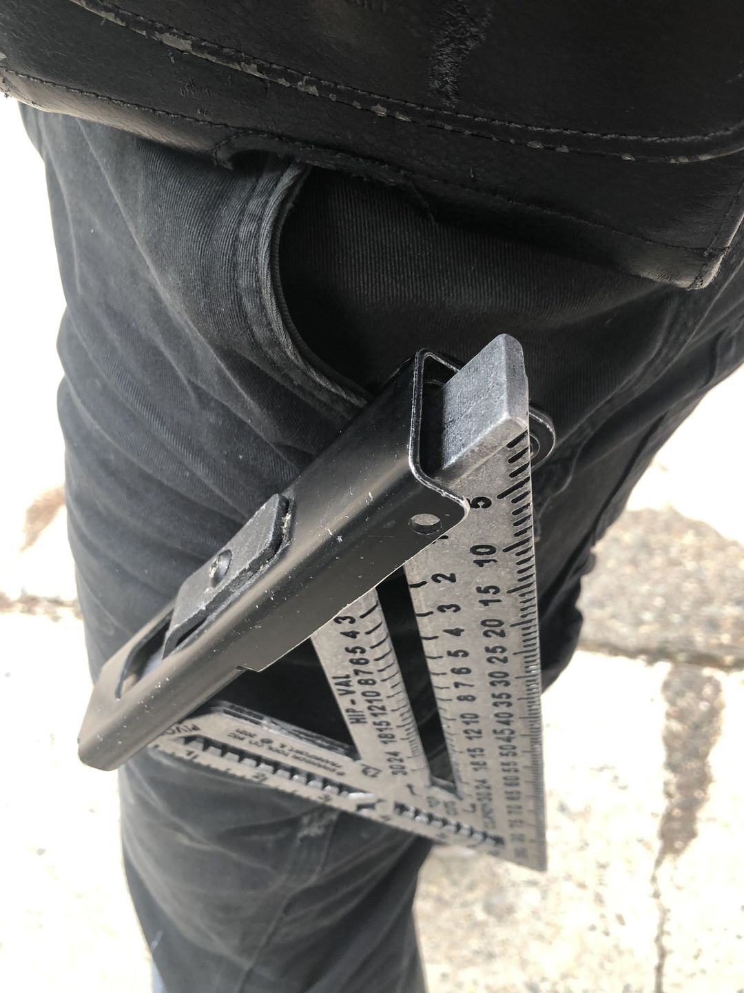 Customer photo review of SquareMaster V2: the Tactical Square Holder