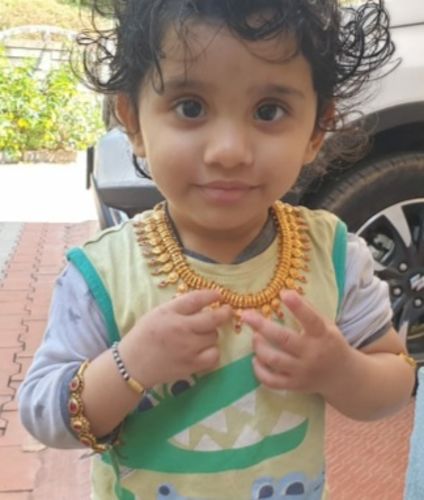 Customer photo review of Silver Temple Necklace 137139