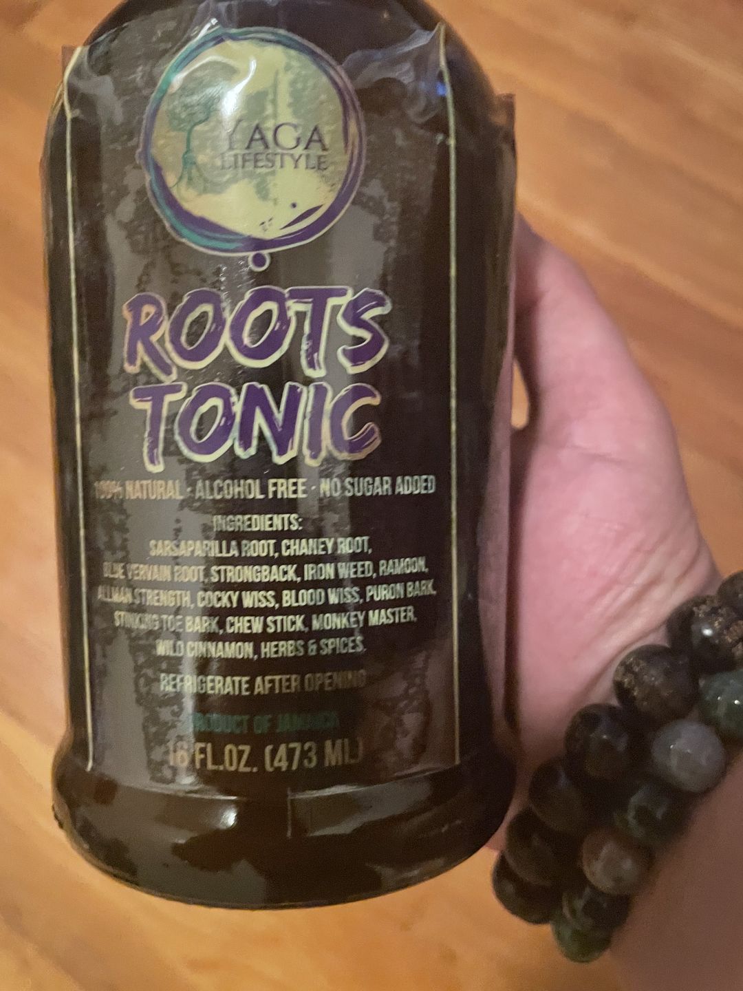 Customer photo review of Yaga Roots Tonic™