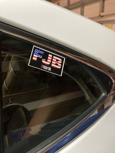 Customer photo review of FJB Sticker Pack