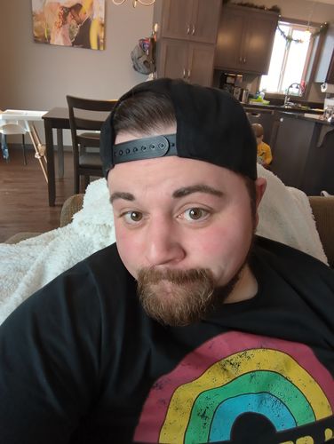 Customer photo review of Big Wool Black Snapback