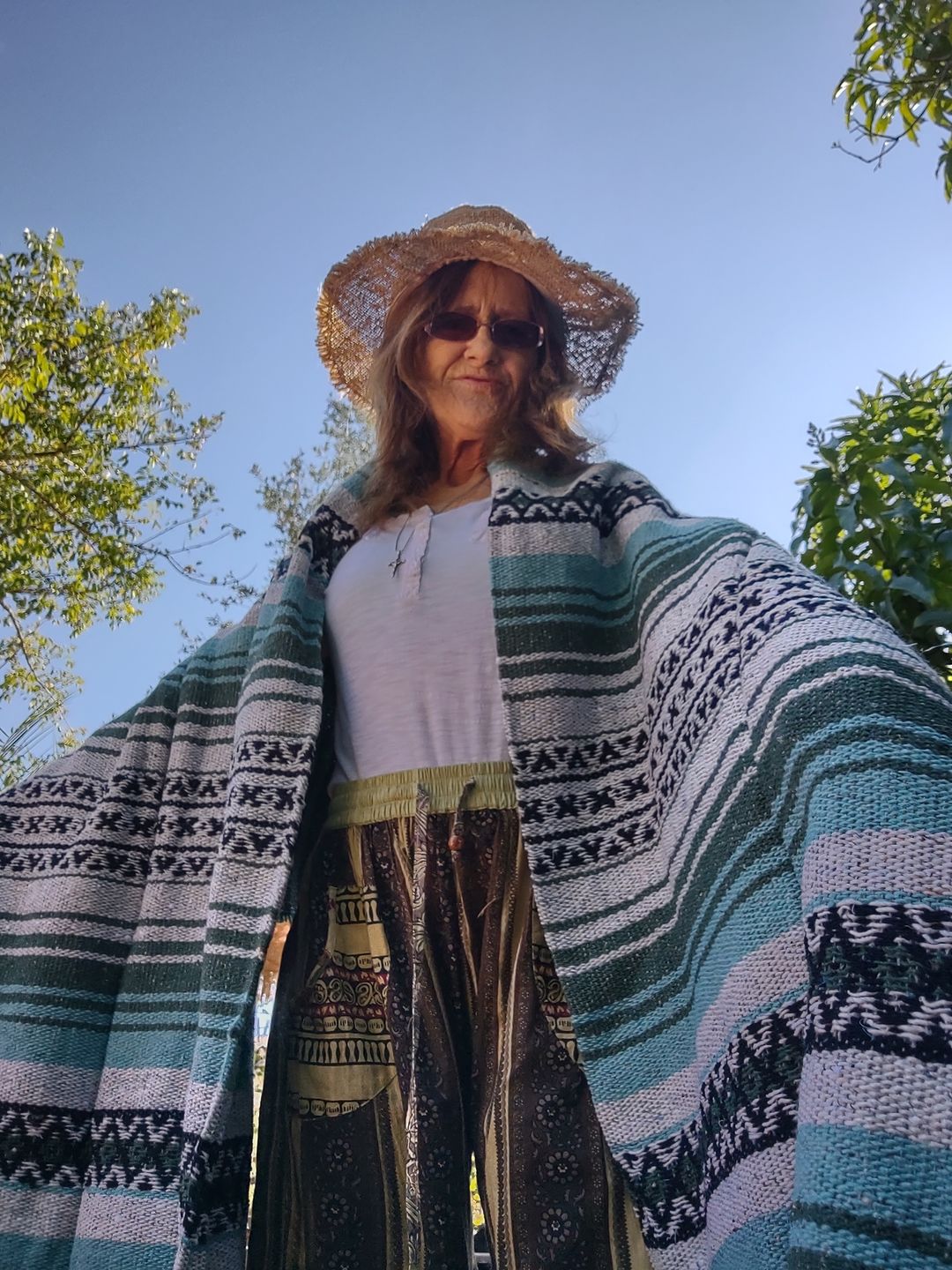 Customer photo review of Striped Falsa Blanket