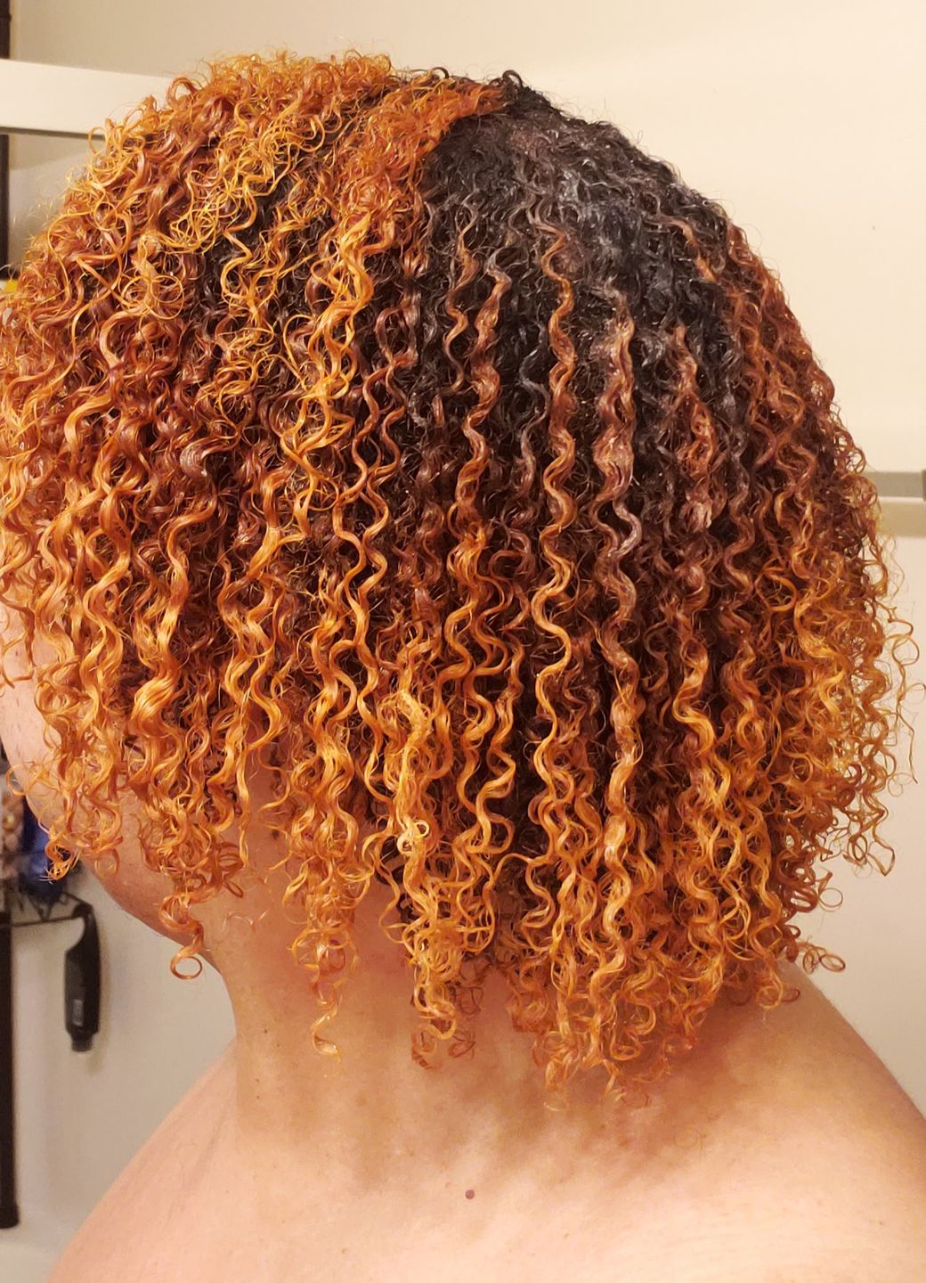 Customer photo review of Detangling Conditioner - Brown Sugar Baby
