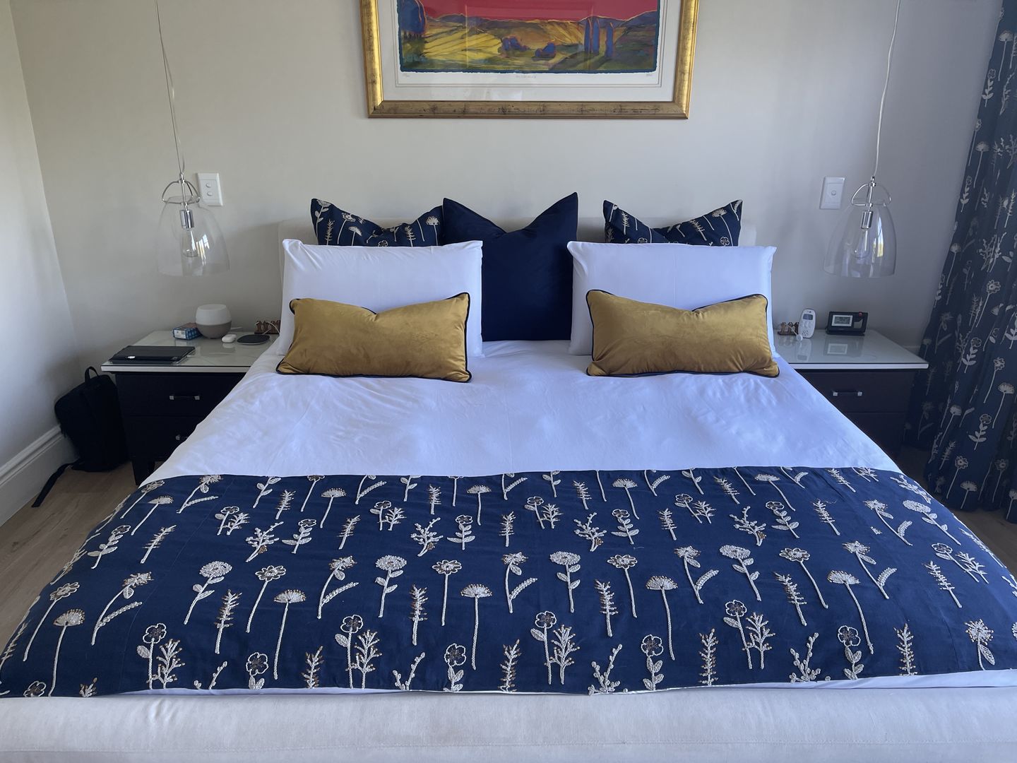 Customer photo review of Scandinavian White Duvet Cover Set