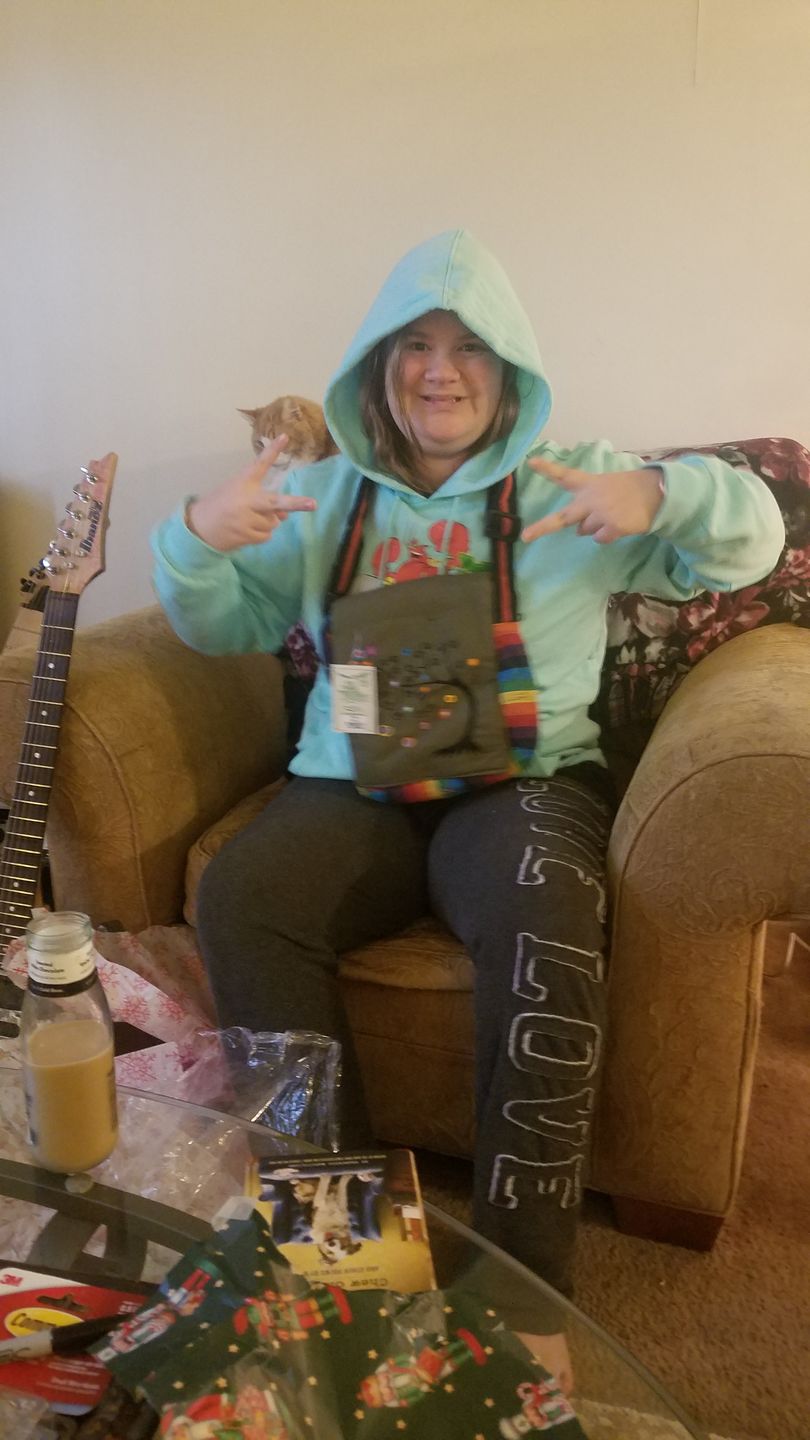 Customer photo review of Stay Rooted Messenger Bag