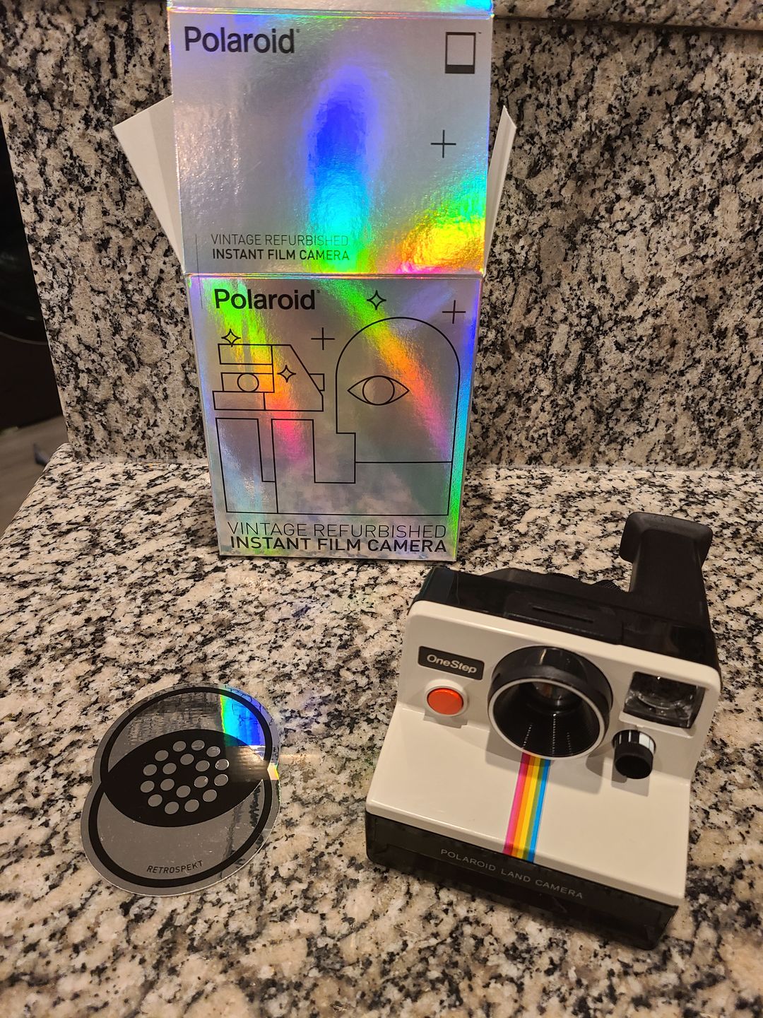 Customer photo review of Polaroid SX-70 Plastic Camera Repair