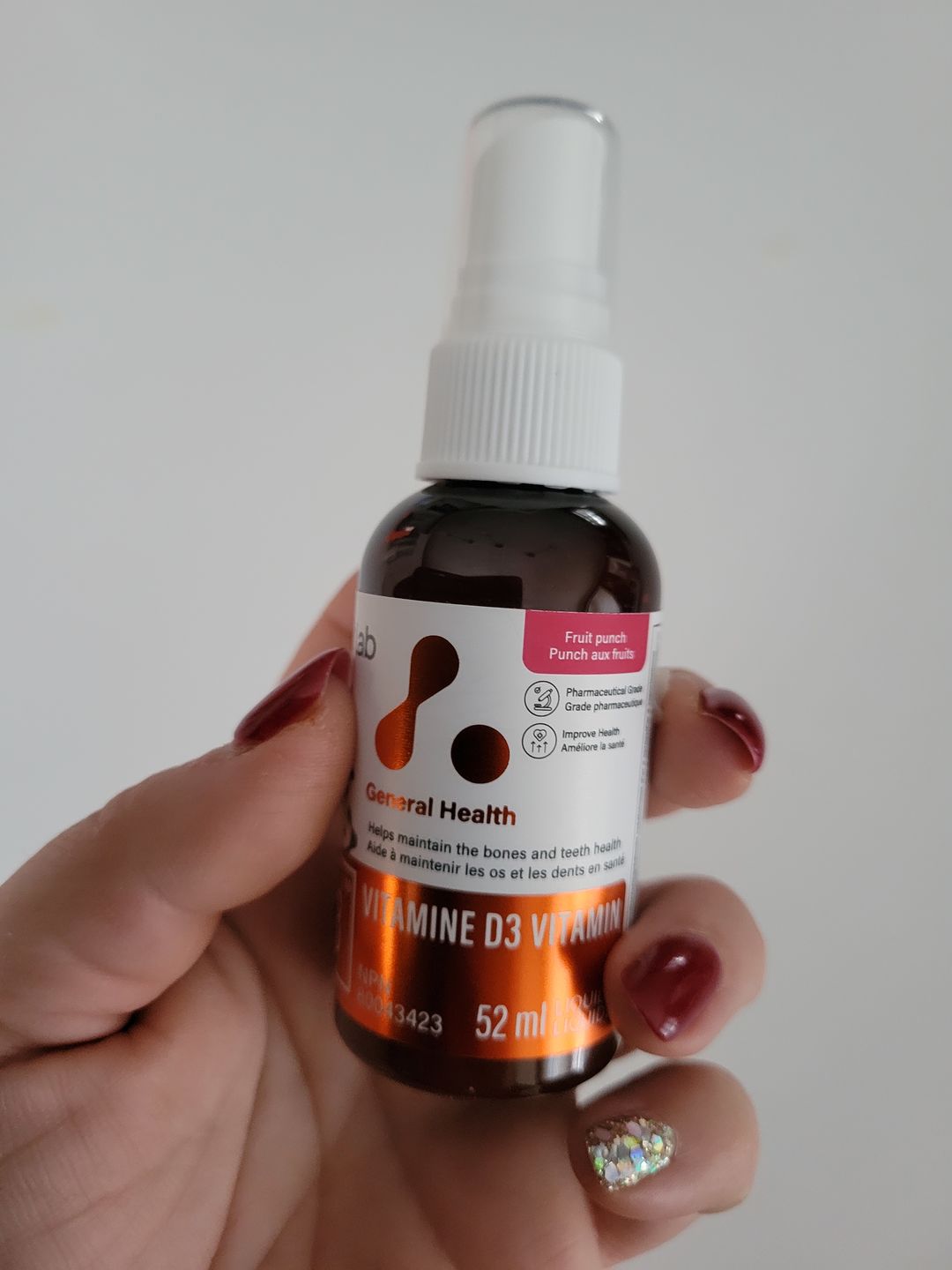 Customer photo review of ATP Lab - Vitamine D3 (vaporisateur) Fruit punch 52ml