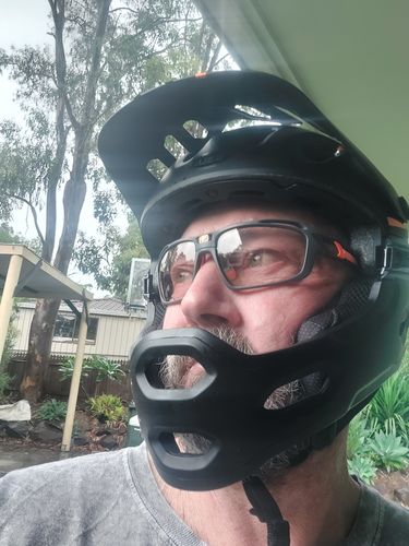 Customer photo review of Rudy Project Sintryx Pyombo Photochromic Red Lenses