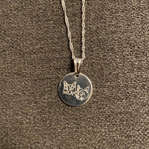 Customer photo review of Silber Big Love Halskette Deluxe