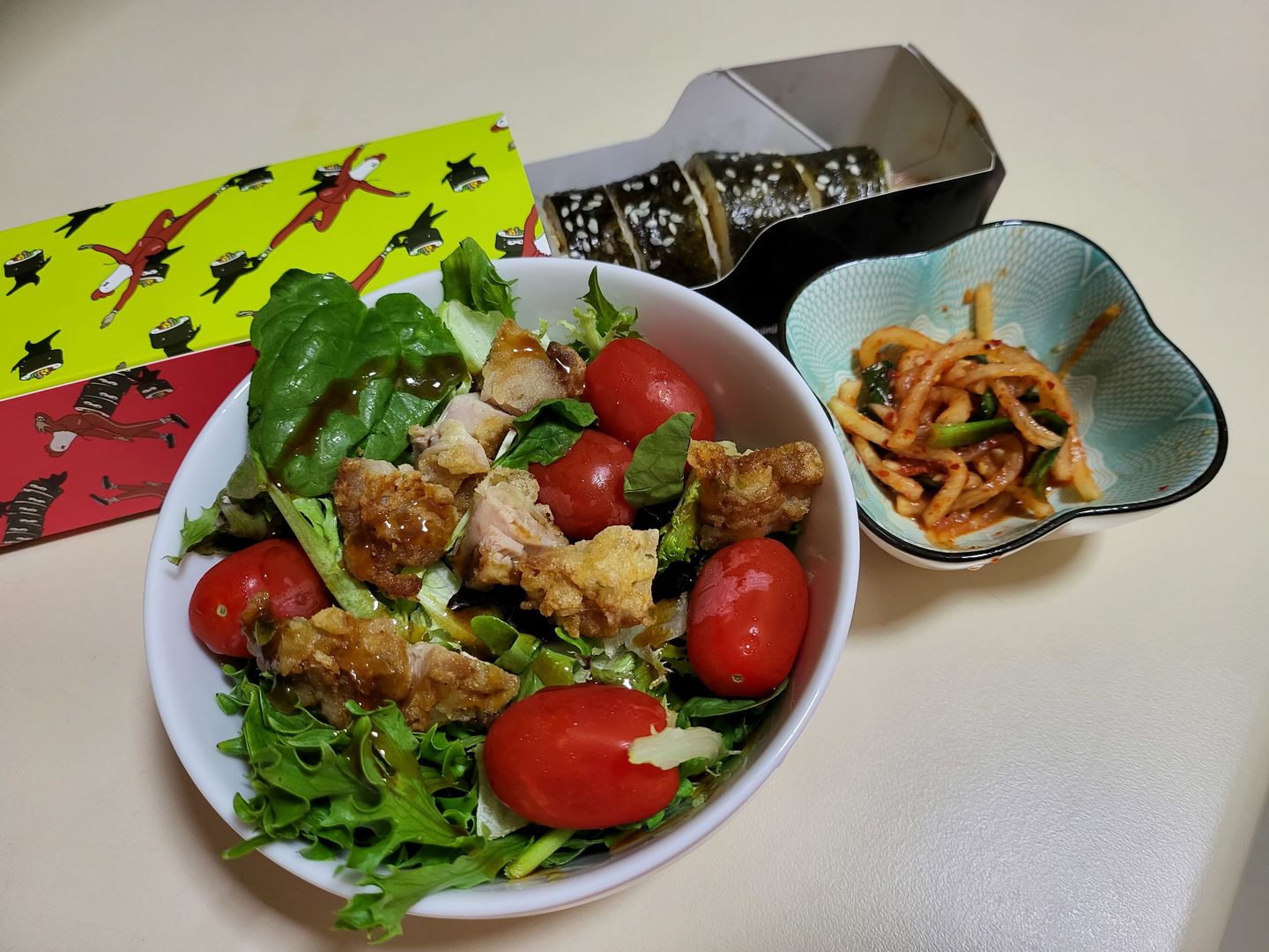 Customer photo review of JIN "Julienne" Radish Salad