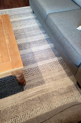 Customer photo review of Kalahari Shadows Ash Rug