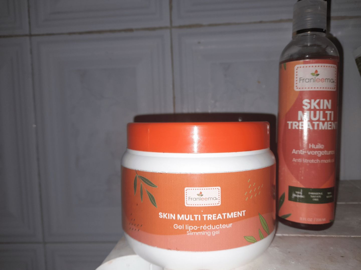 Customer photo review of Gel Liporéducteur™