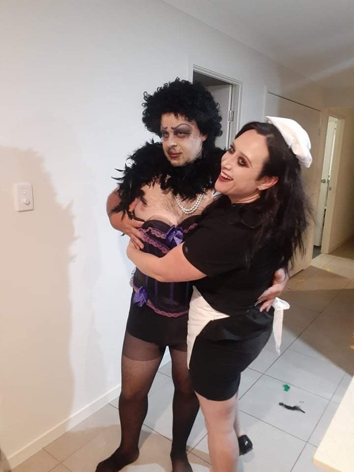 Customer photo review of Rocky Horror Halloween Murder Mystery Game Kit