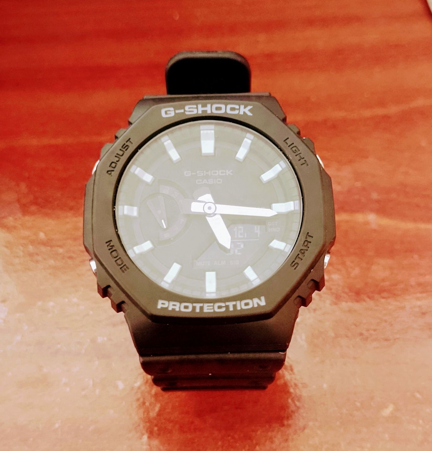 Customer photo review of Reloj Casio G-Shock Royal Oak "Casioak" GA-2100-1ADR Carbon Core Negro