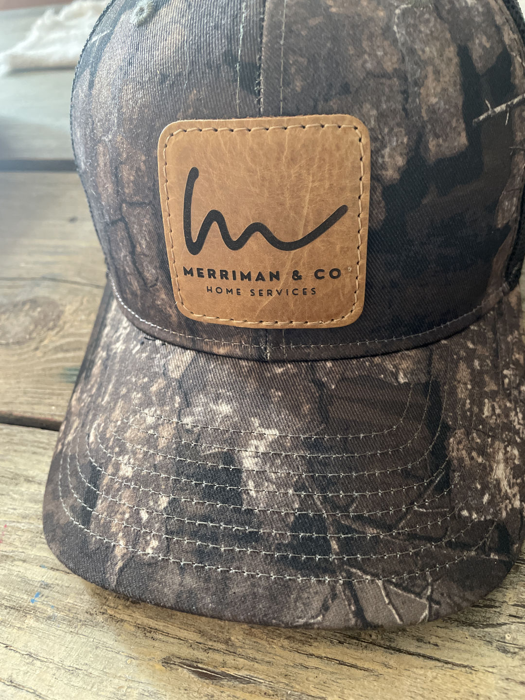 Customer photo review of 112p Camo Patch Hat