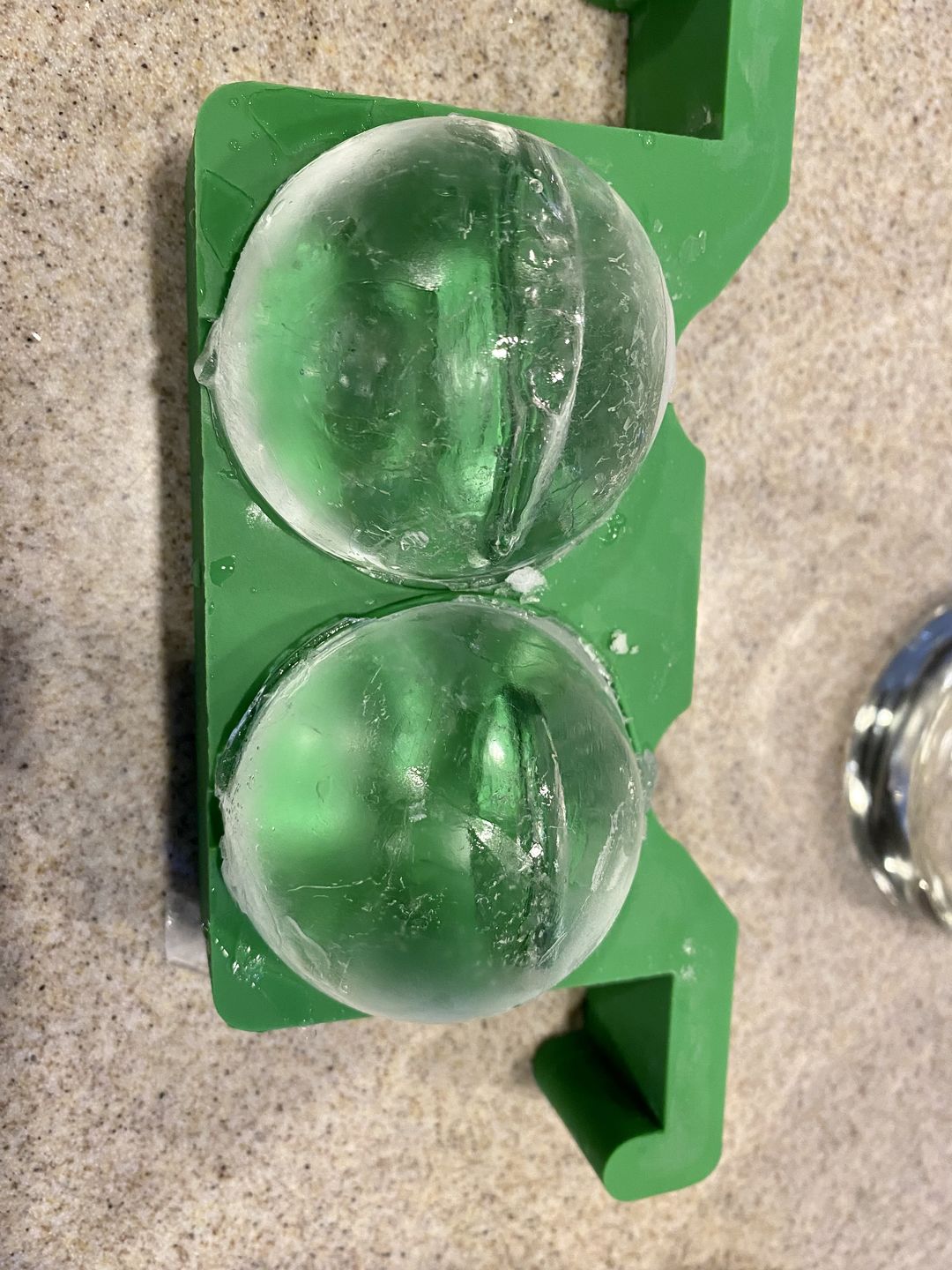 Customer photo review of Clear Ice Maker