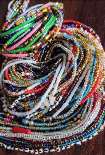Customer photo review of Labadi Waist Beads