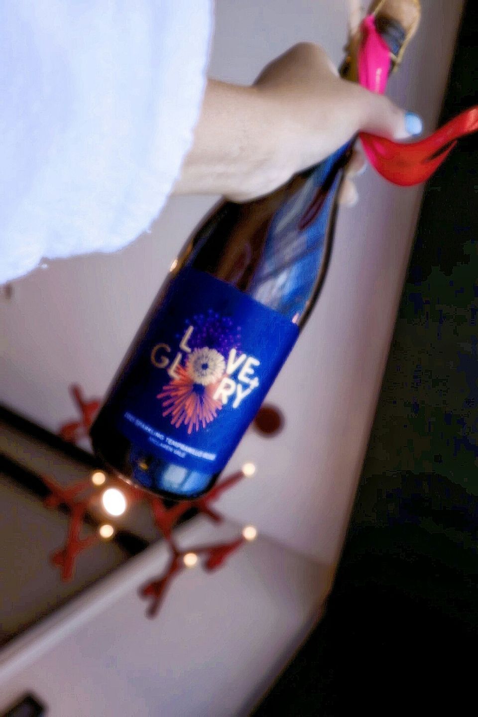 Customer photo review of Sparkling Tempranillo Rosé | 6 Pack