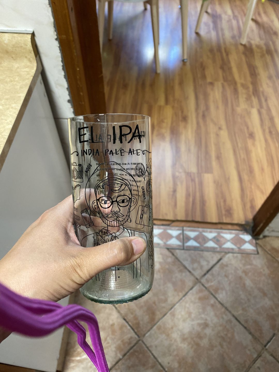 Customer photo review of Piscoleras Juego de 6 Vasos