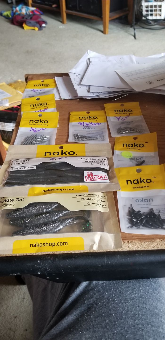 Customer photo review of 200% Density Tungsten Nail Weights | 10 Pack