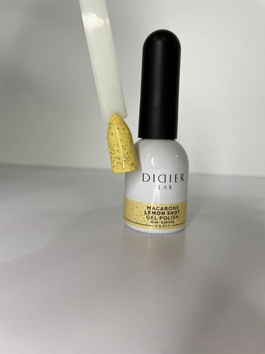 Customer photo review of Gel polish "Didier Lab", Macarons, Lemon Shot 10 ml
