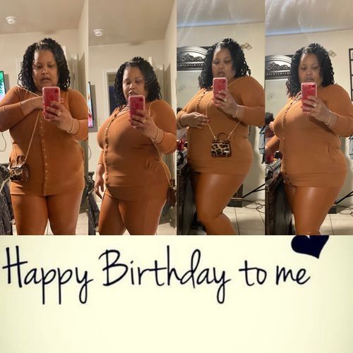 Customer photo review of Tyra 3pc Legging Set (Almond)