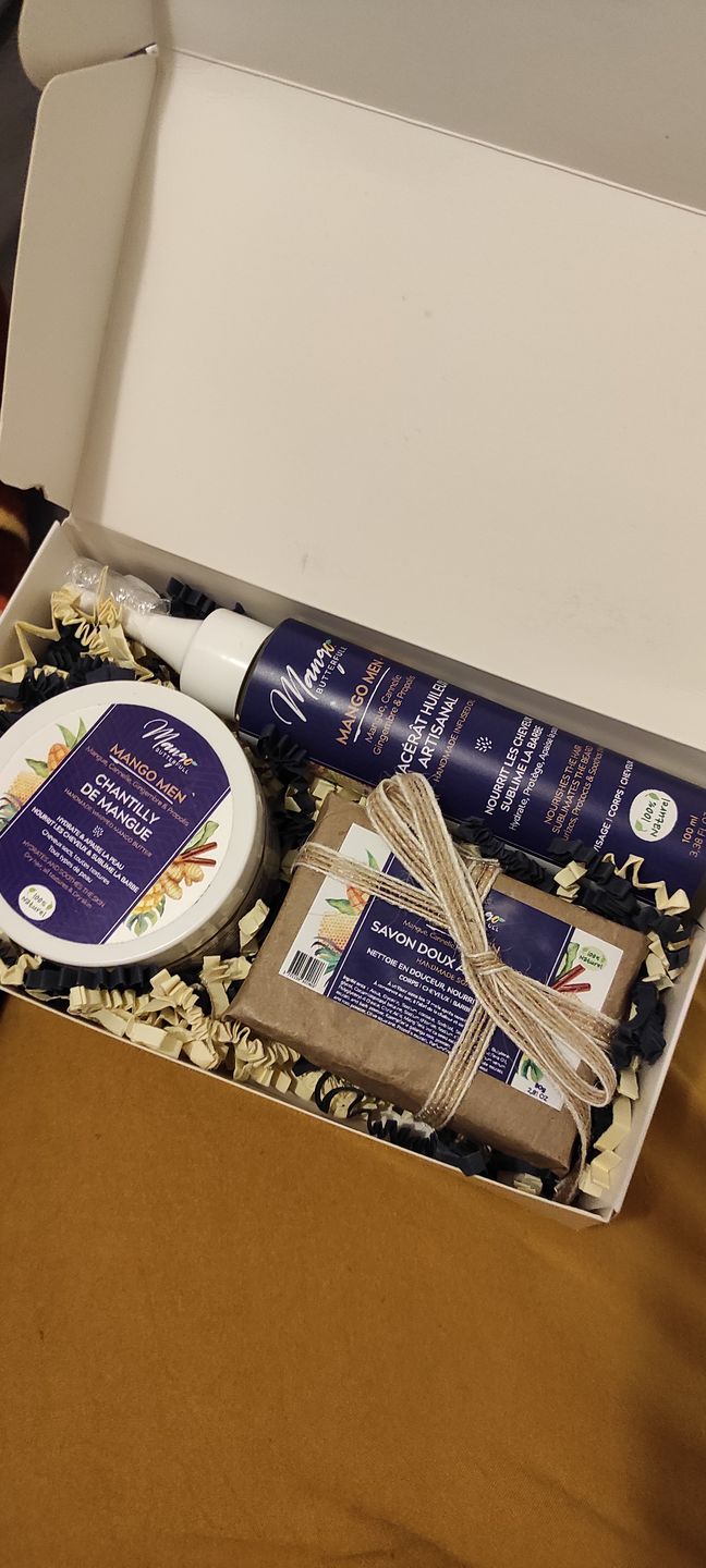 Customer photo review of COFFRET MANGO MEN