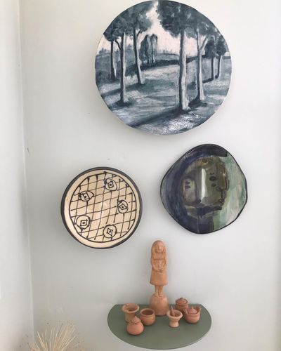 Customer photo review of FOLD Round Shelves ∙ Mist Green