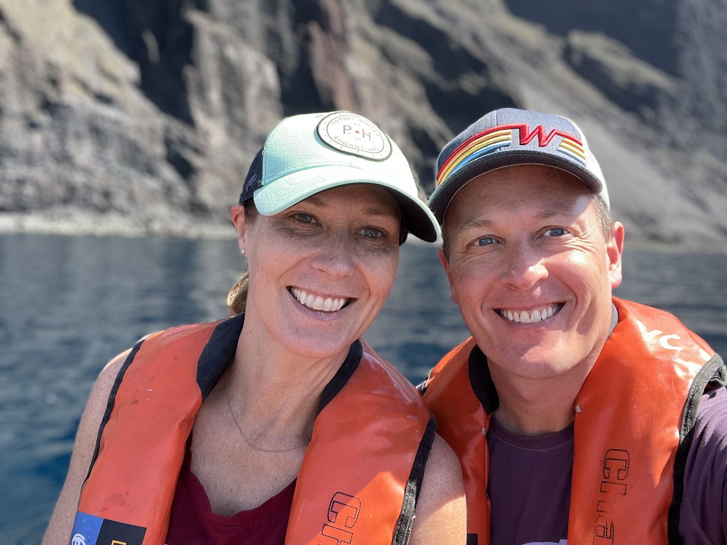 Customer photo review of SUNSTREAKER "W" TRUCKER - NAVY