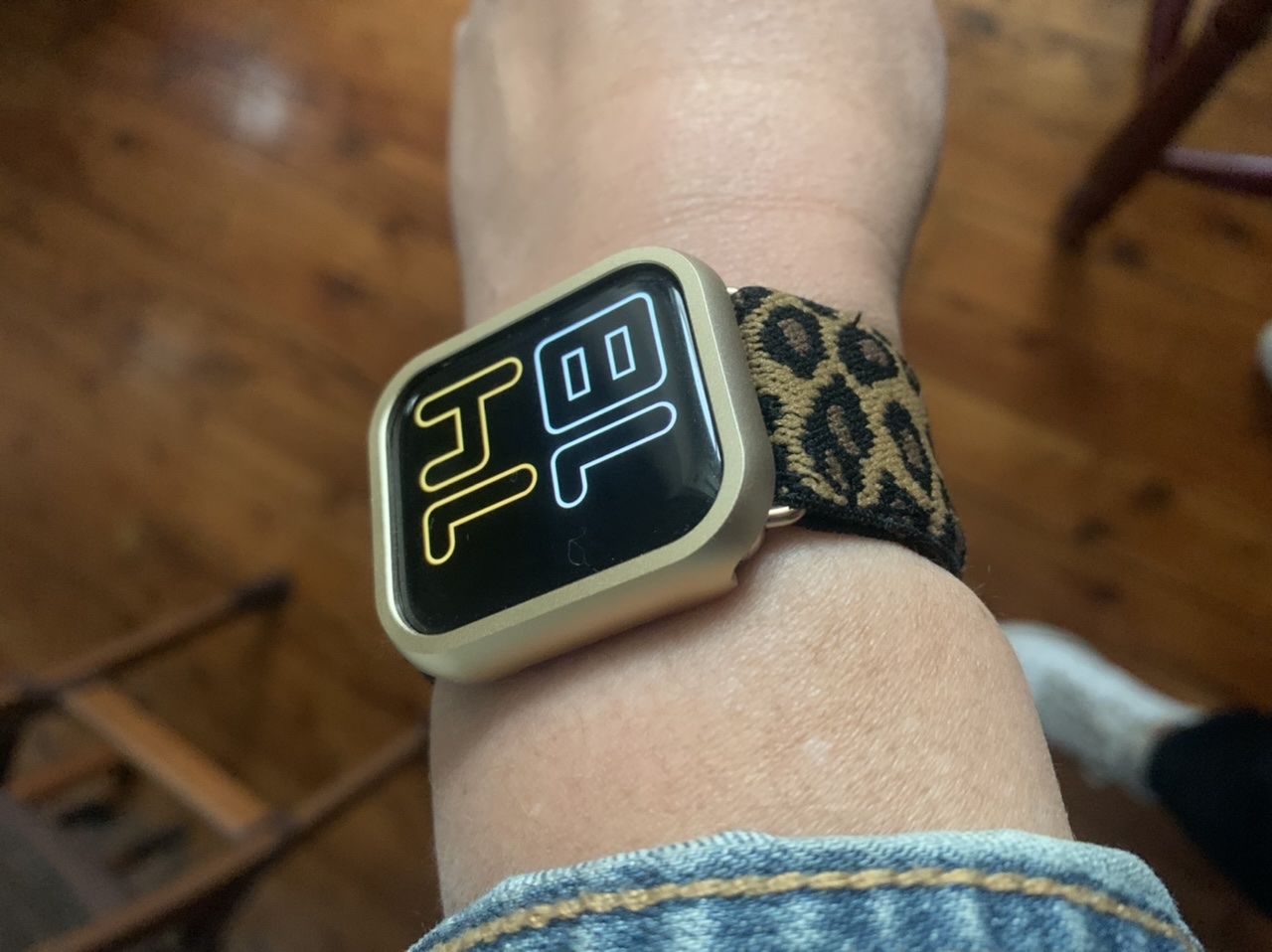 Customer photo review of Straton Stretchy Nylon Band (8 Colours)
