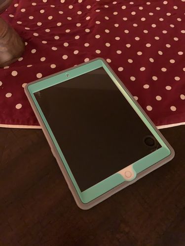 Customer photo review of Shockproof Impact iPad Case
