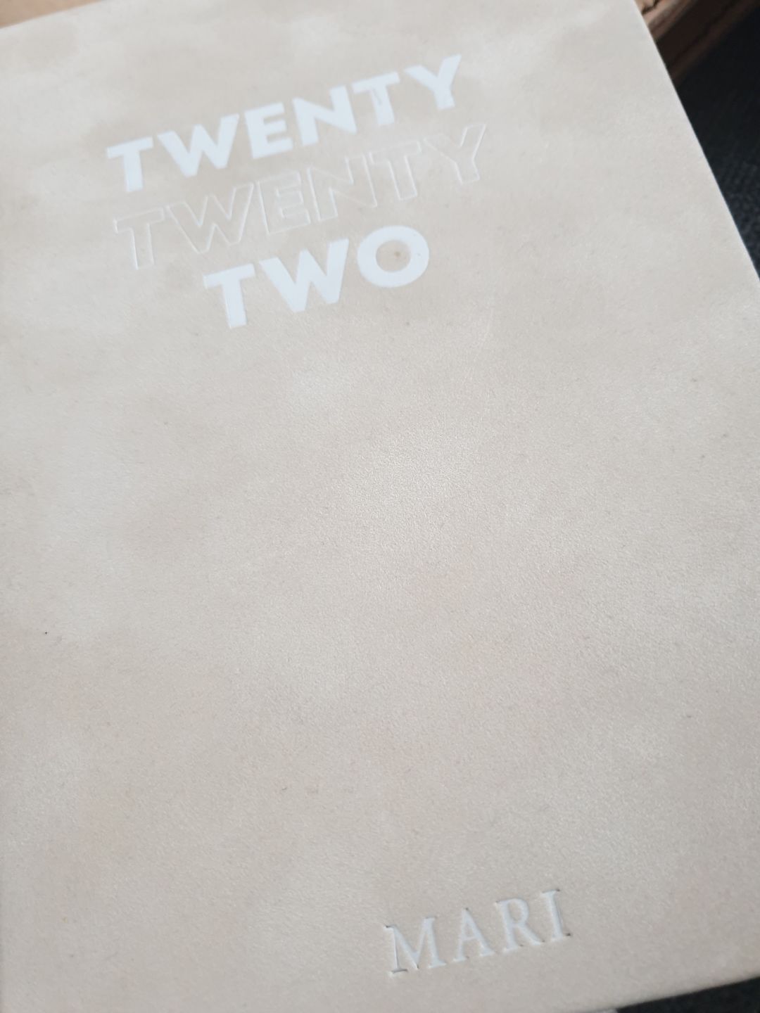Customer photo review of 2025 Weekly Diary