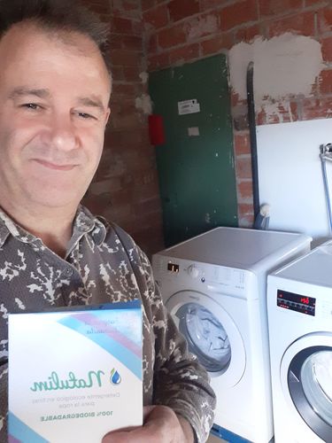 Customer photo review of Eco-Tiras de Detergente 40 lavados Natulim